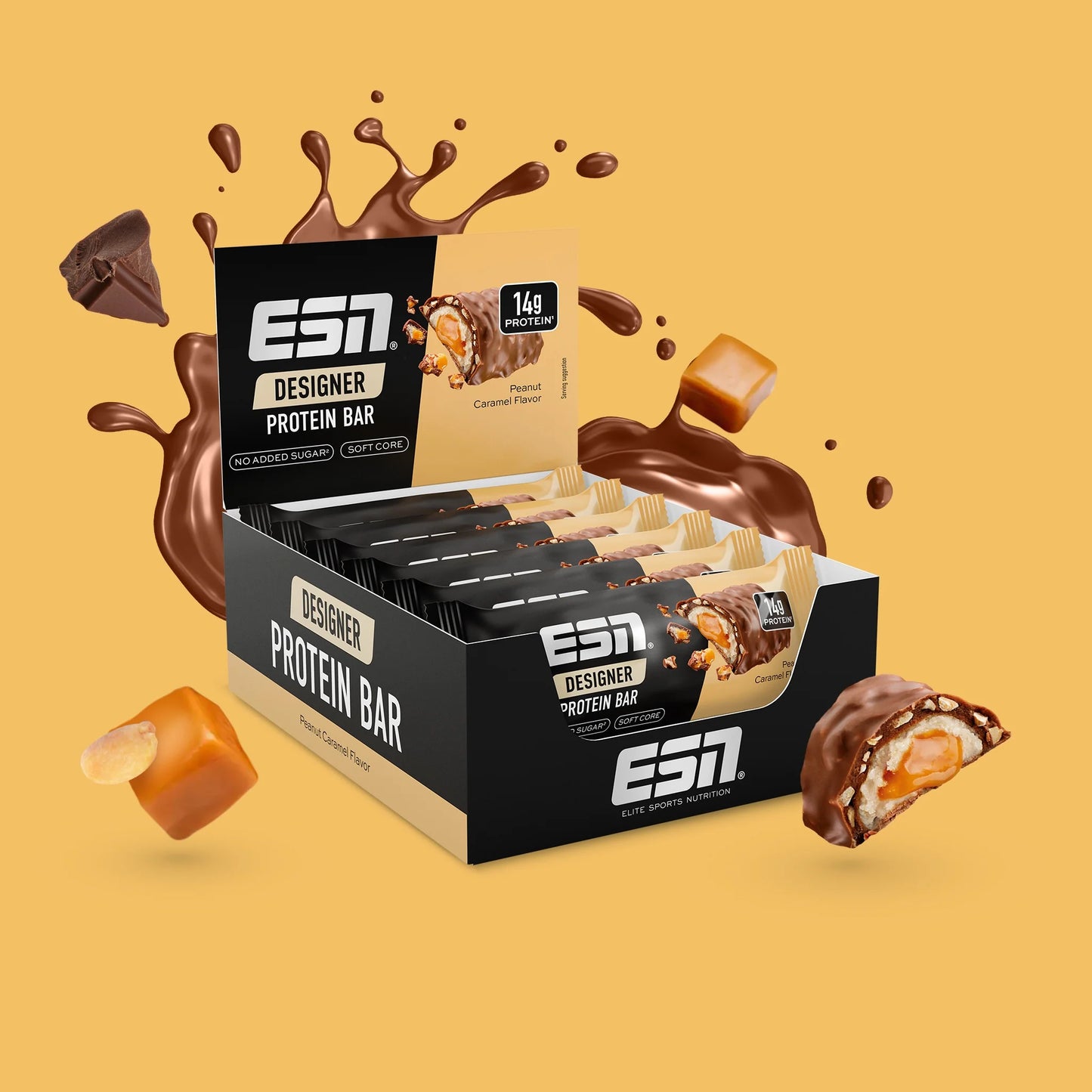 ESN Designer Bar Box Peanut Caramel
