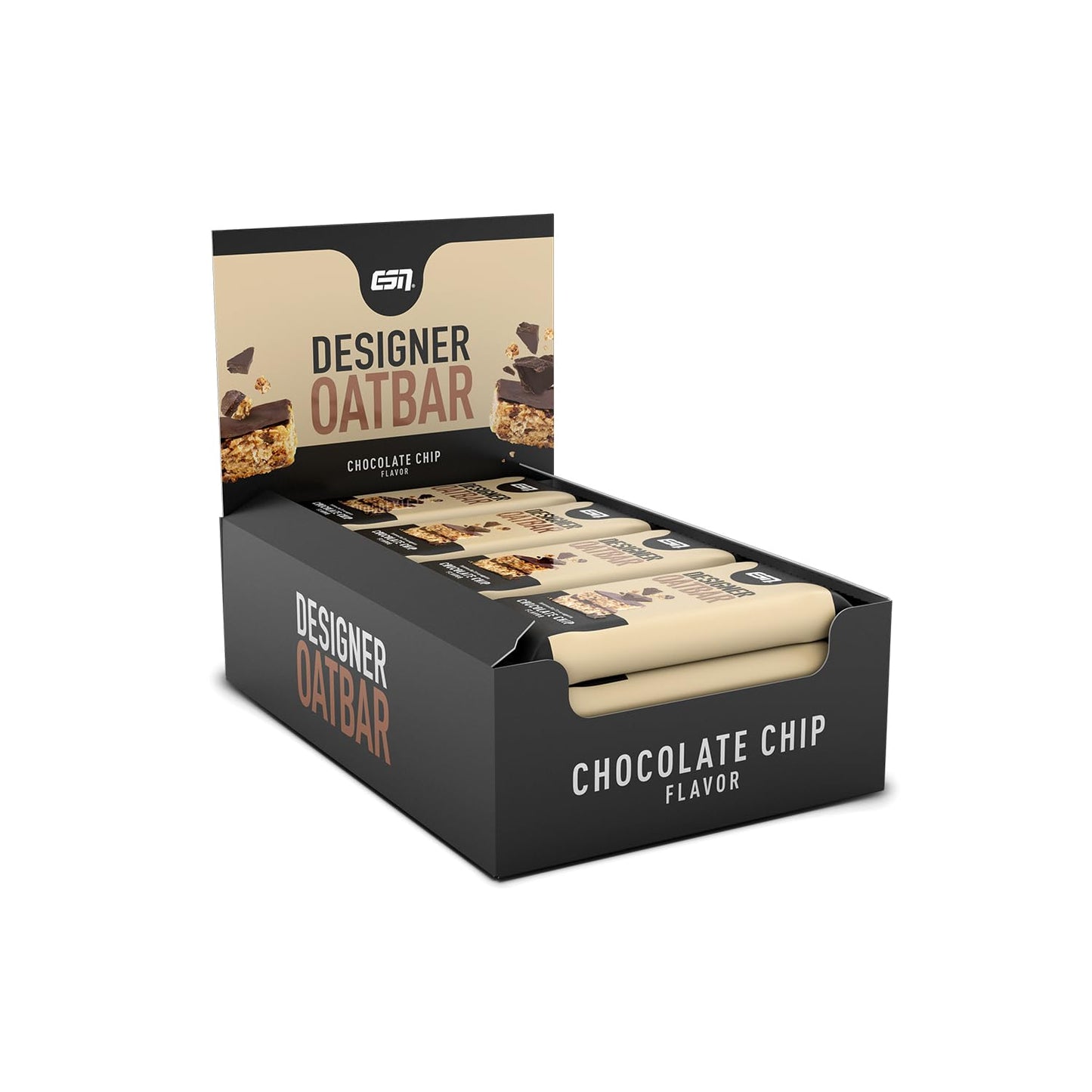 ESN Haferriegel Designer Oatbar (12x100g) Chocolate Chip
