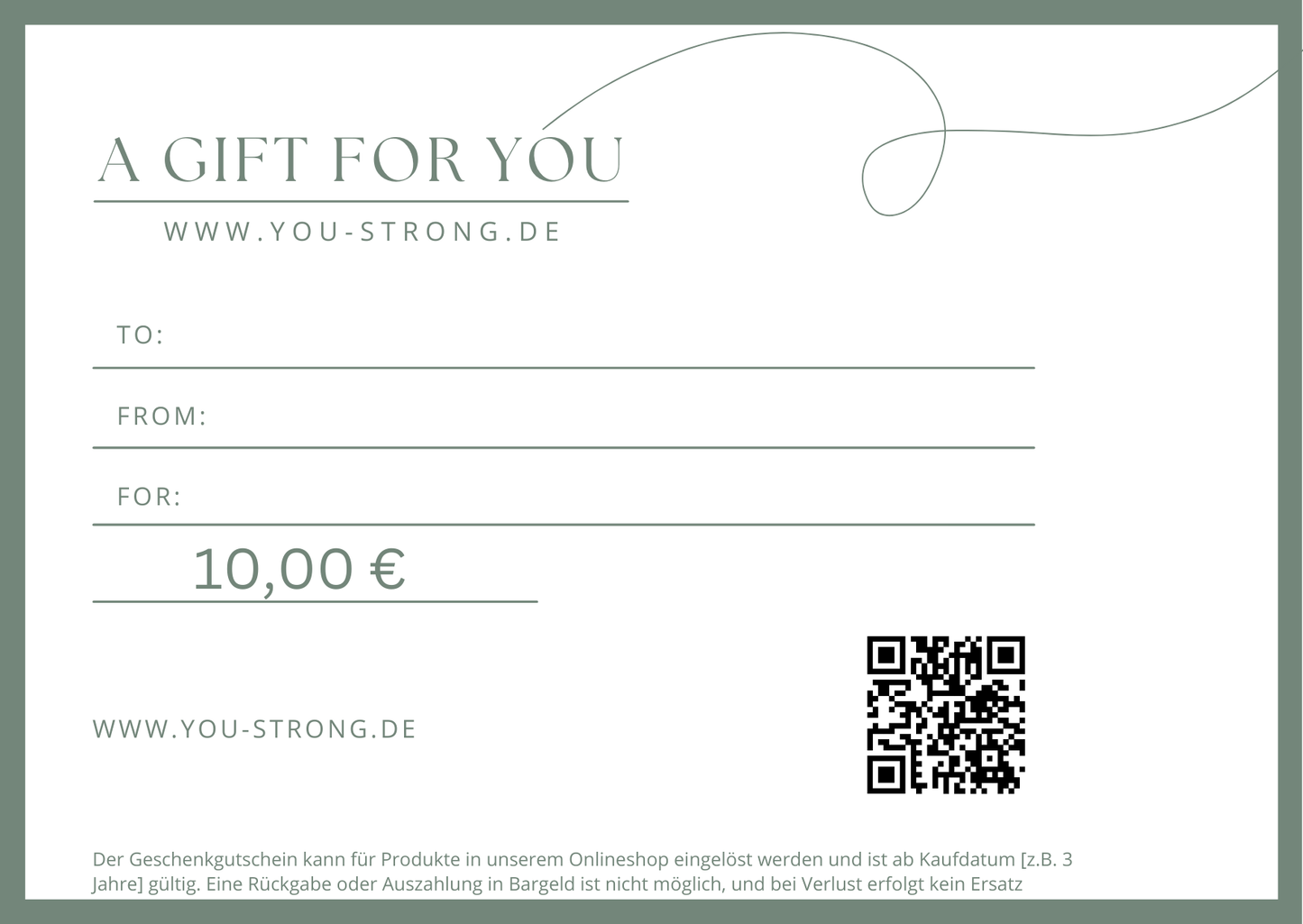 Geschenkgutscheine