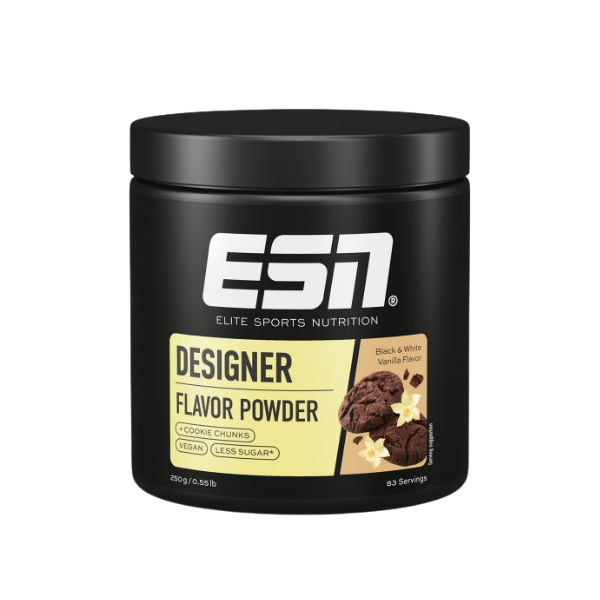ESN Flav'n Tasty/Flavor Powder Black and White Vanilla
