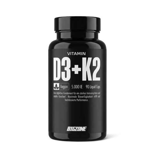 BigZone Vitamin D3 + K2 Liquid (90 Kapseln)