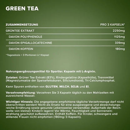 IronMaxx Green Tea (130 Kapseln)