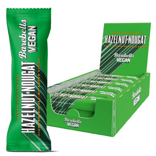 Vegan Riegel Box Hazelnut Nougat (12x55g)