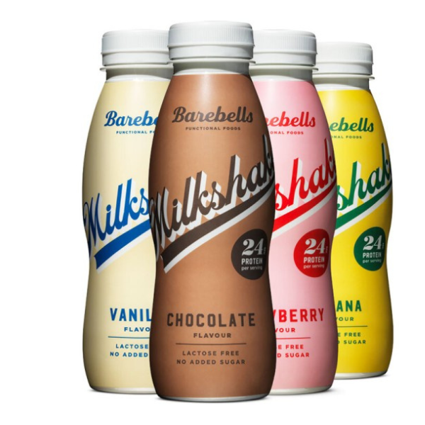 Barebells Milkshake 330ml Protein Drinks